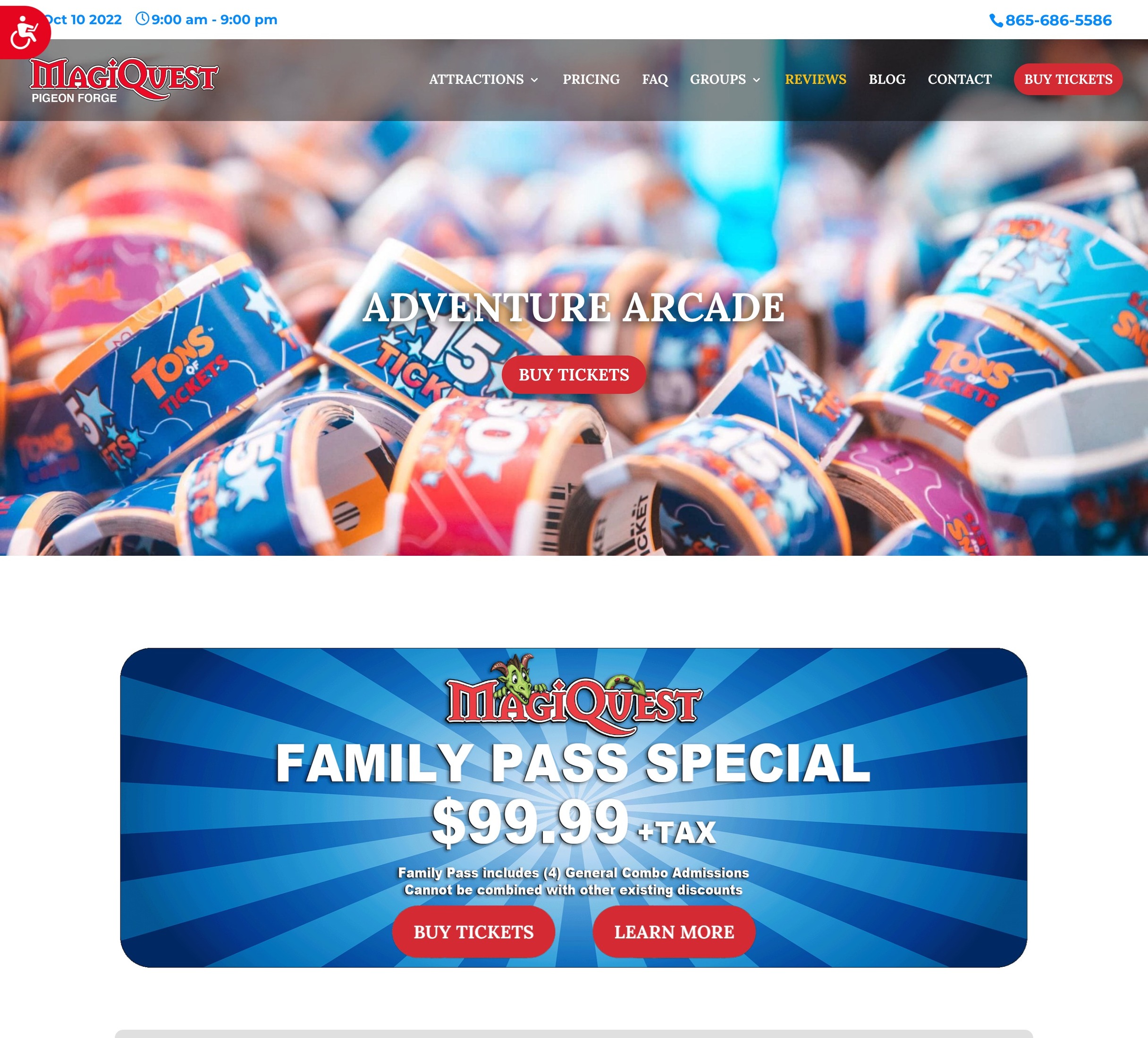 MagiQuest Pigeon Forge