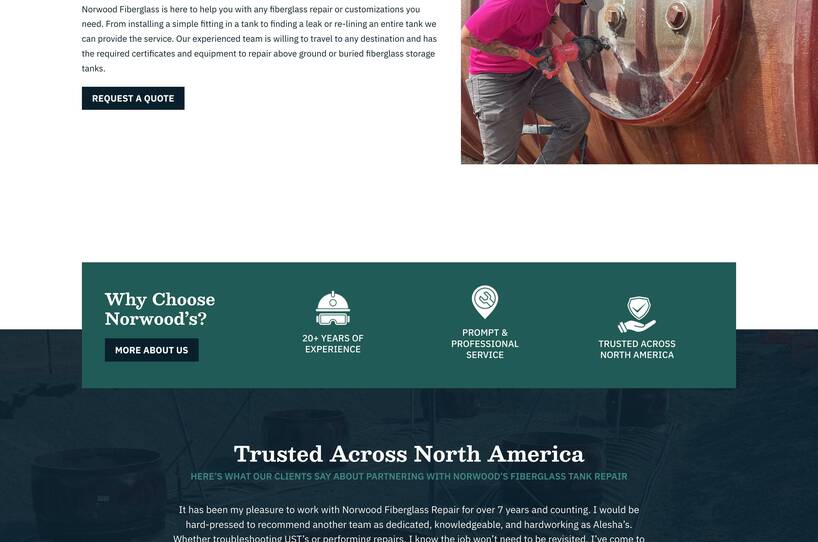 Norwood's Fiberglass Tank Repair, LLC