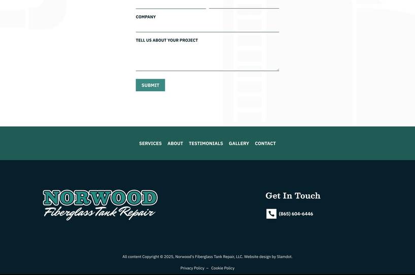 Norwood's Fiberglass Tank Repair, LLC