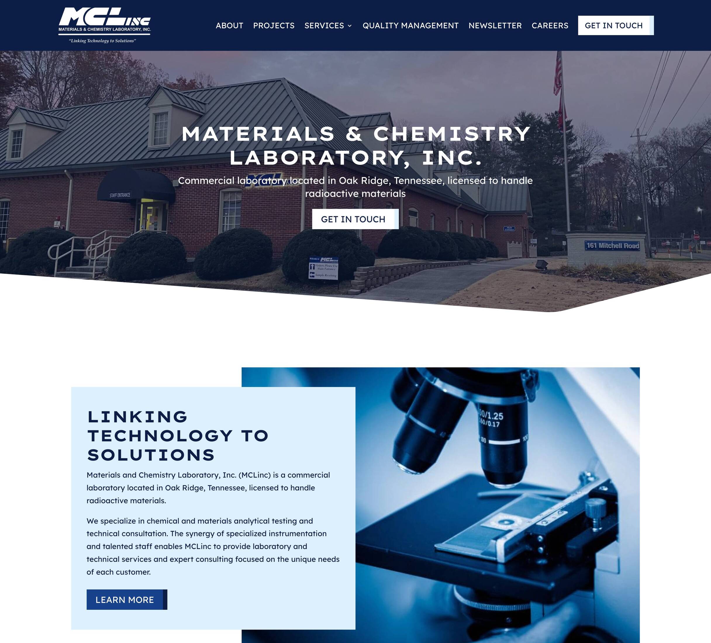 Materials and Chemistry Laboratory, Inc.