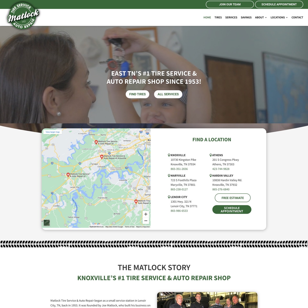 Matlock Tire Service & Auto Repair