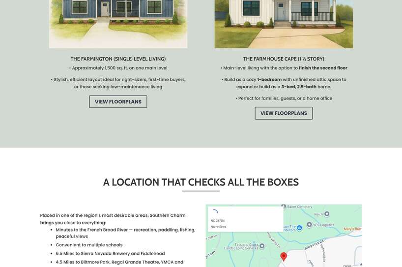 Southern Charm at Avery Creek