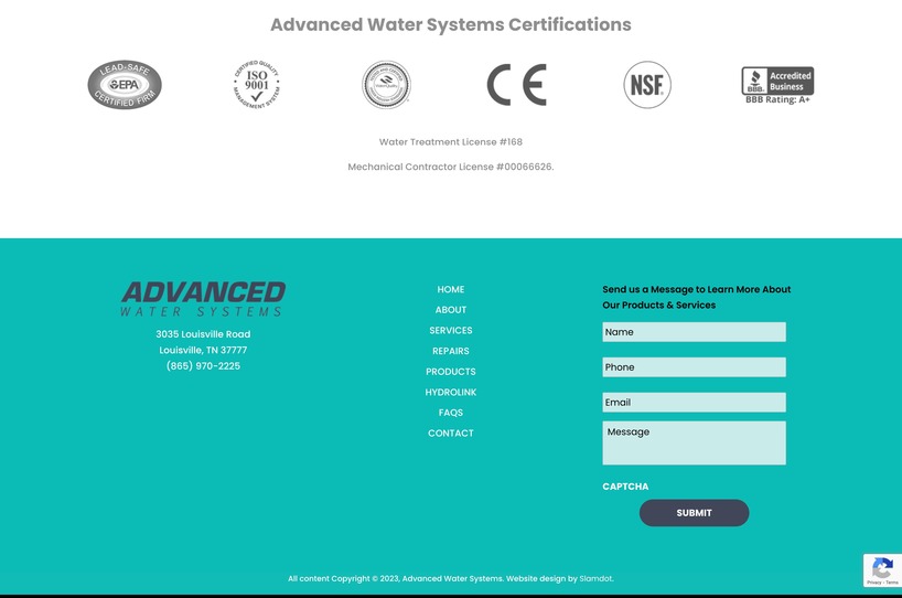 Advanced Water Systems