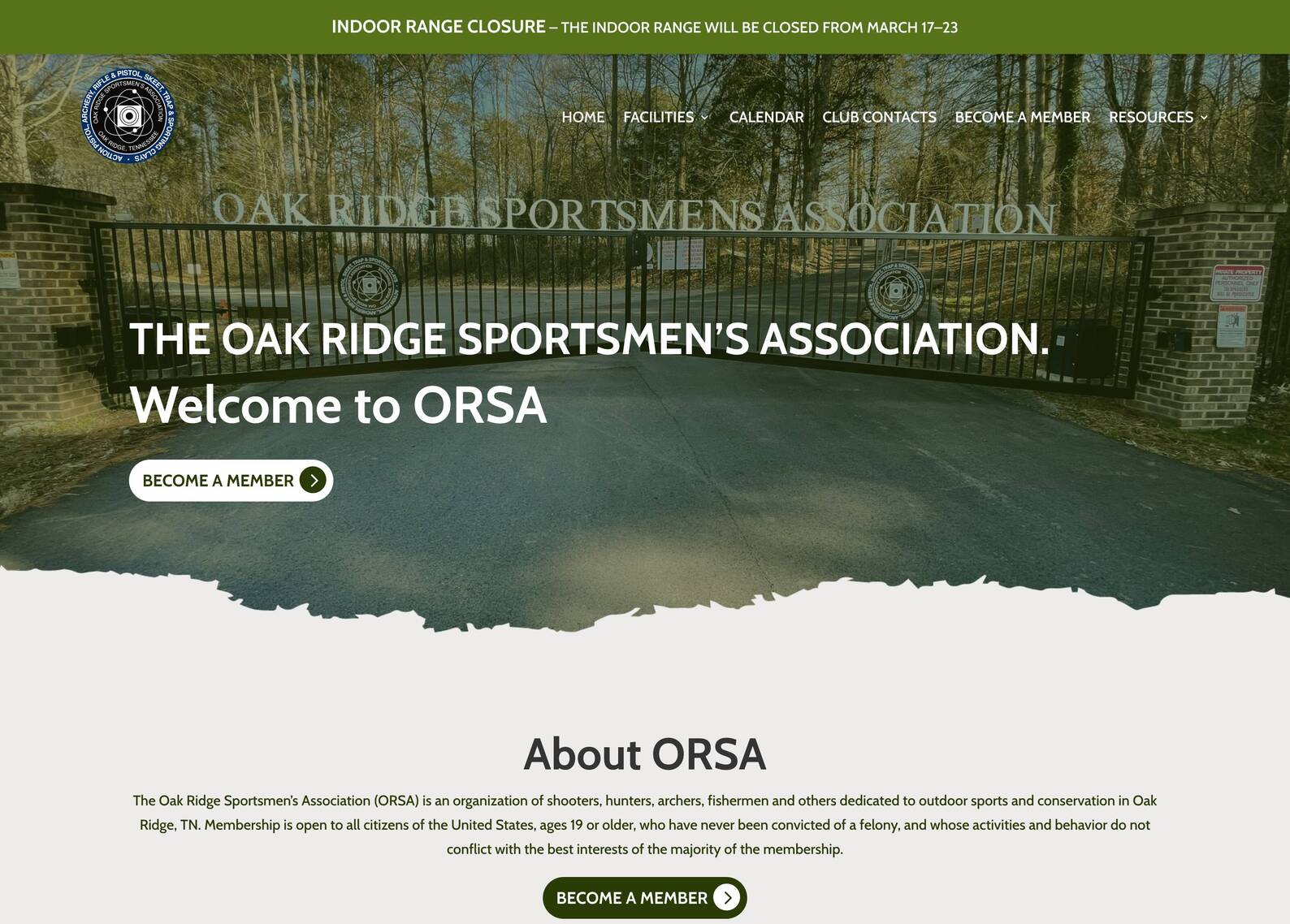 Oak Ridge Sportsmen's Association (ORSA)