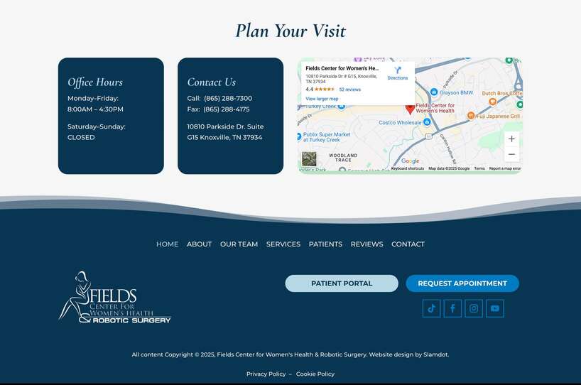 Fields Center for Women's Health & Robotic Surgery