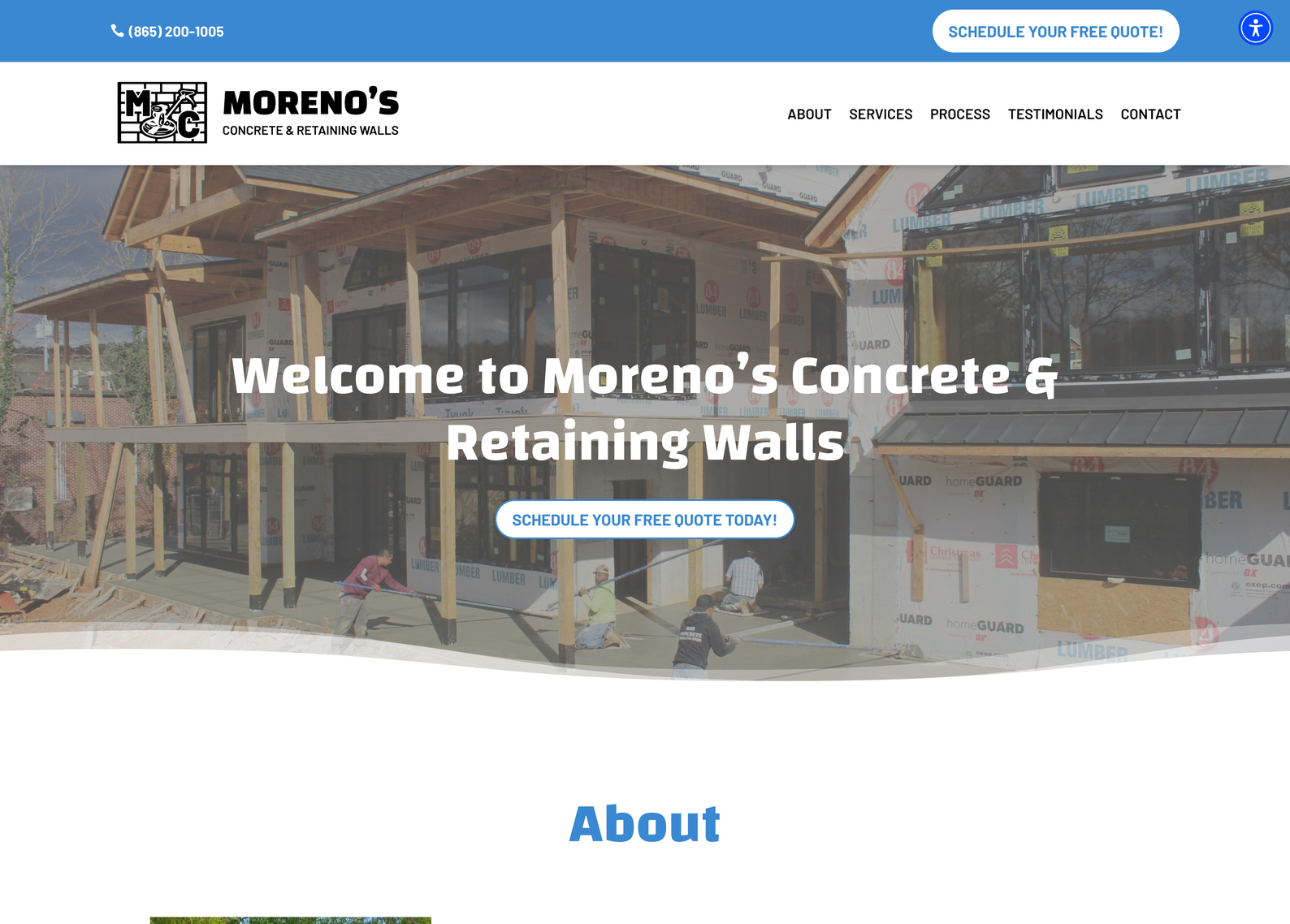 Moreno's Concrete & Retaining Walls
