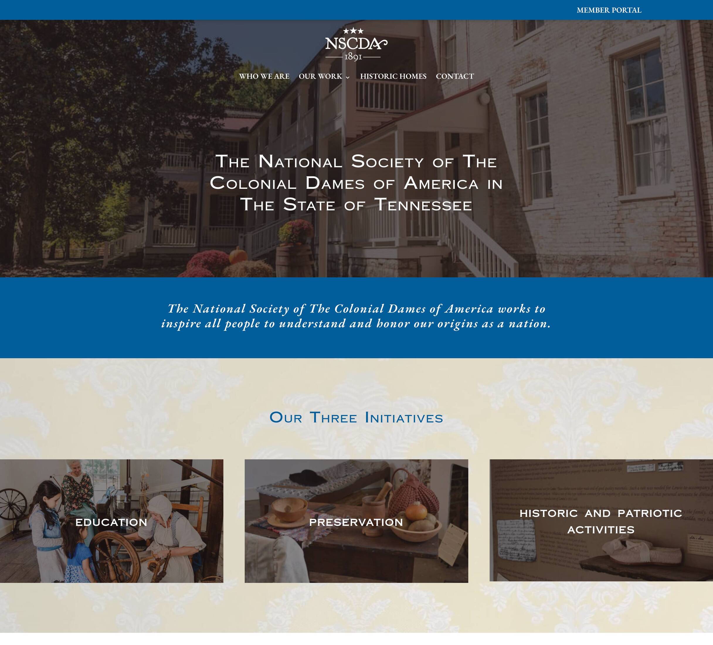 The National Society of the Colonial Dames of America in the State of Tennessee