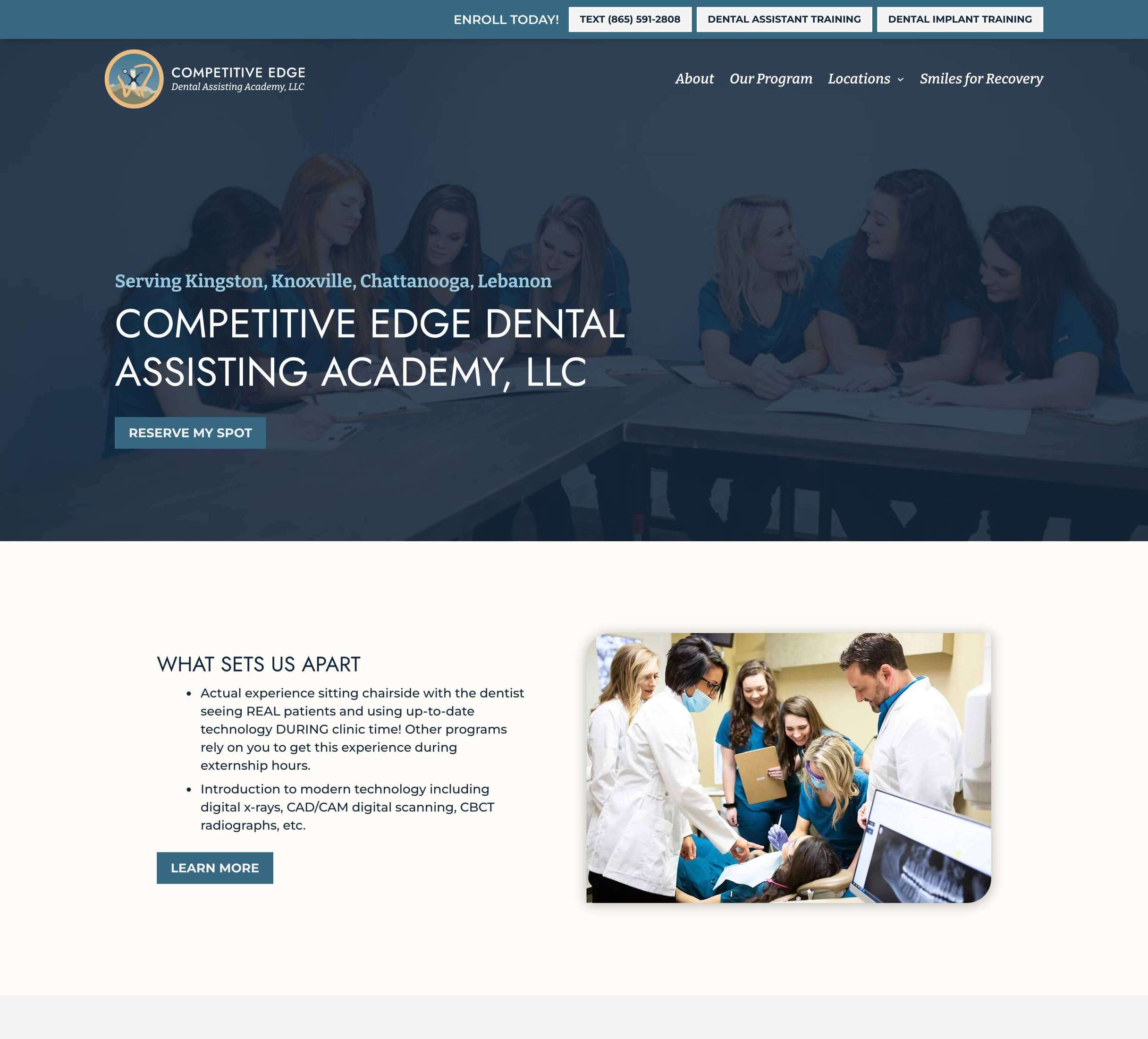 Competitive Edge Dental Assisting Academy