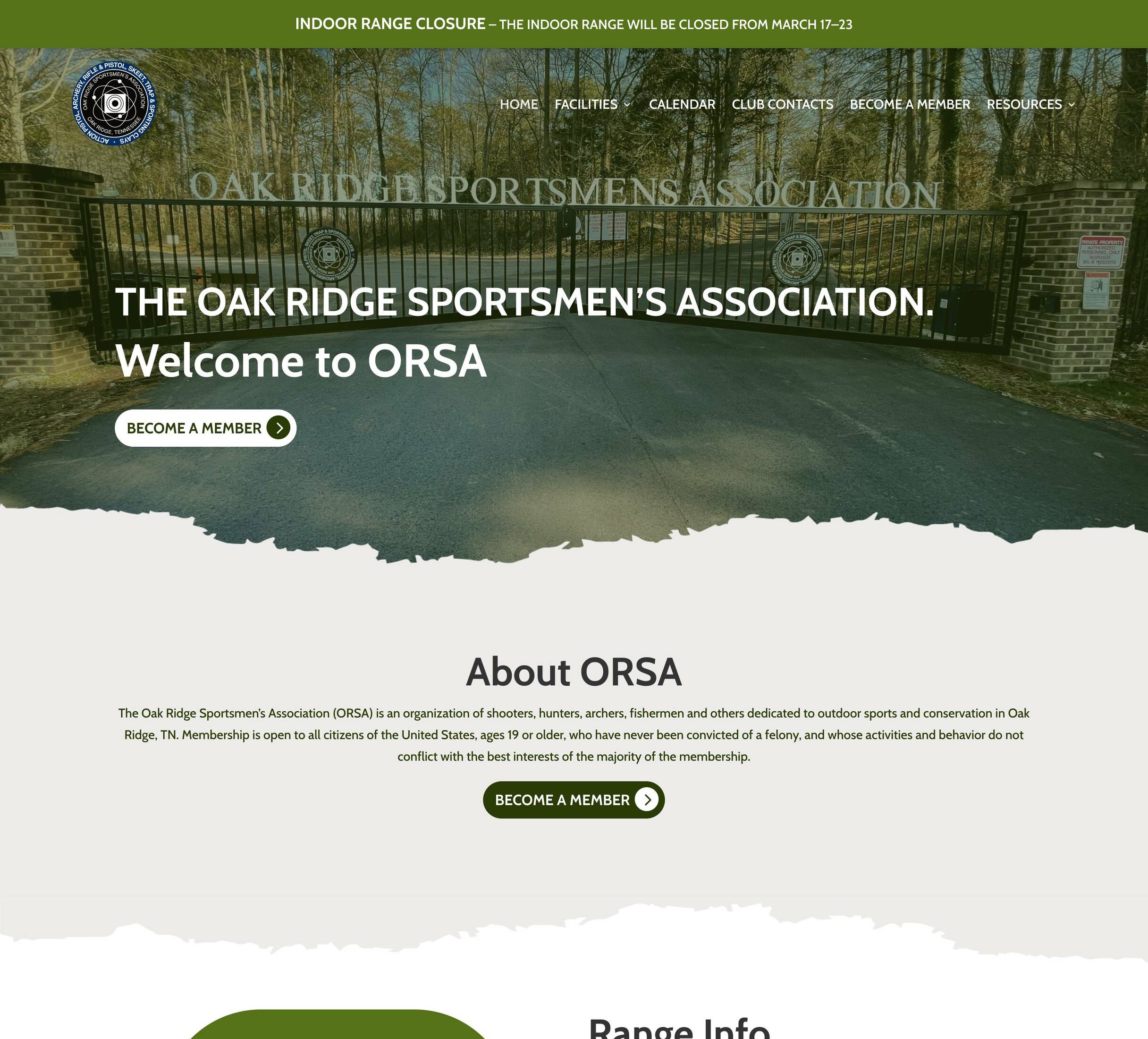 Oak Ridge Sportsmen's Association (ORSA)