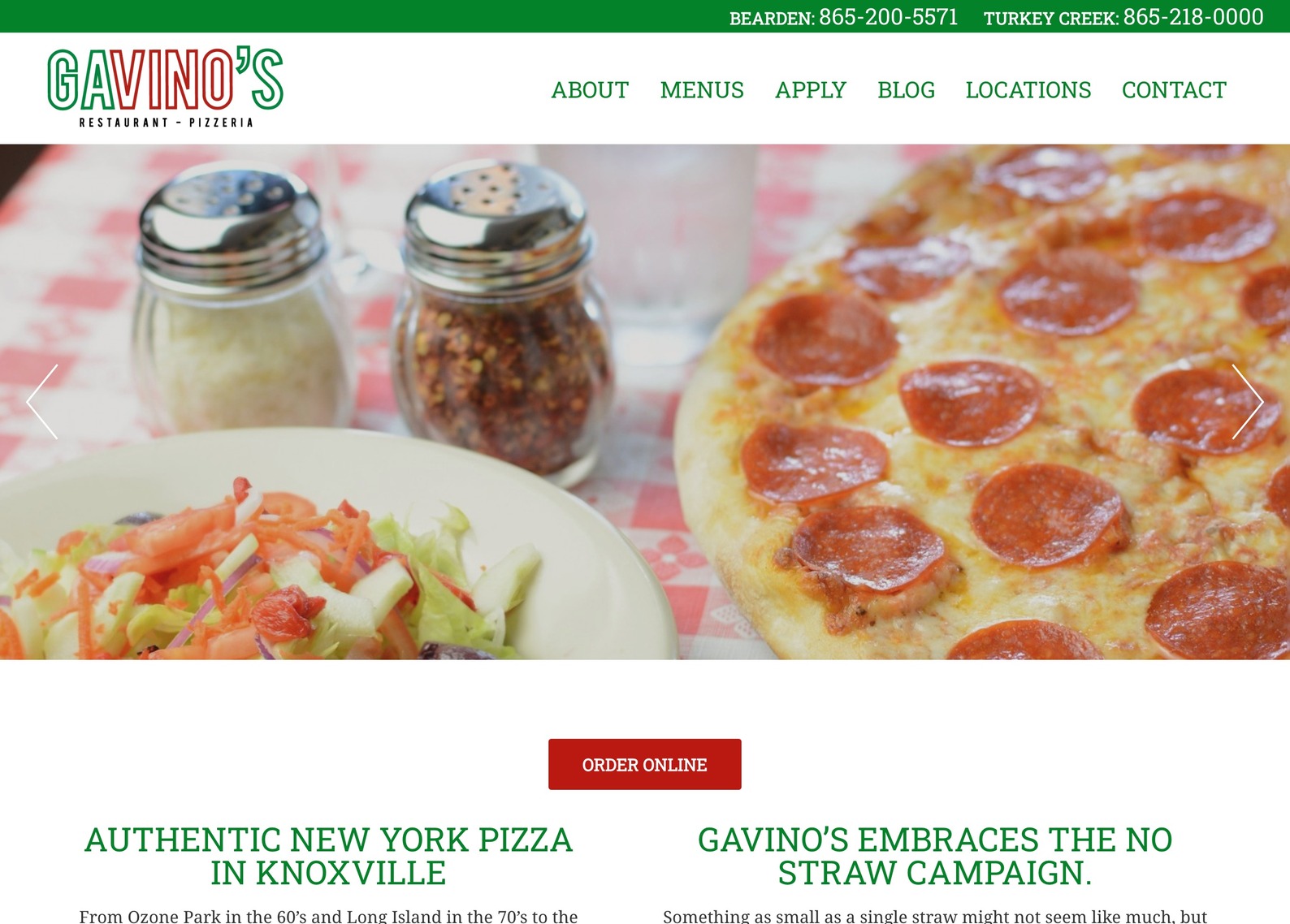 Gavinos Pizzeria