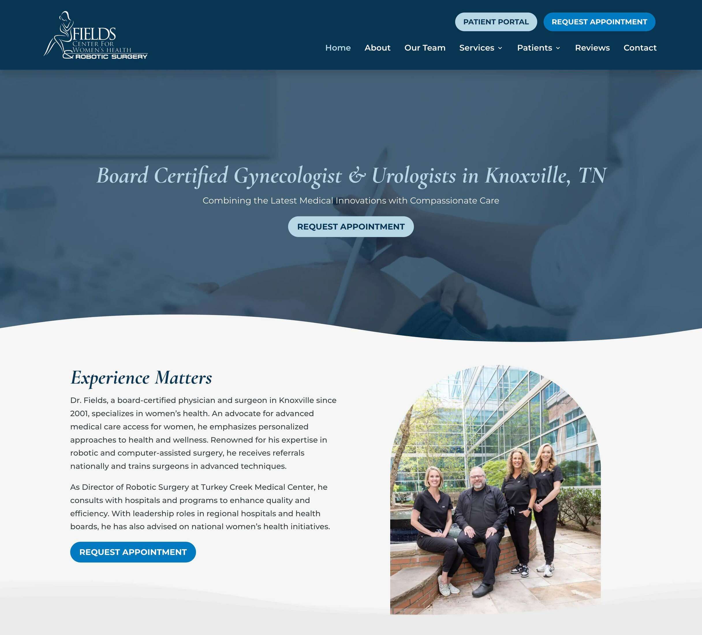 Fields Center for Women's Health & Robotic Surgery