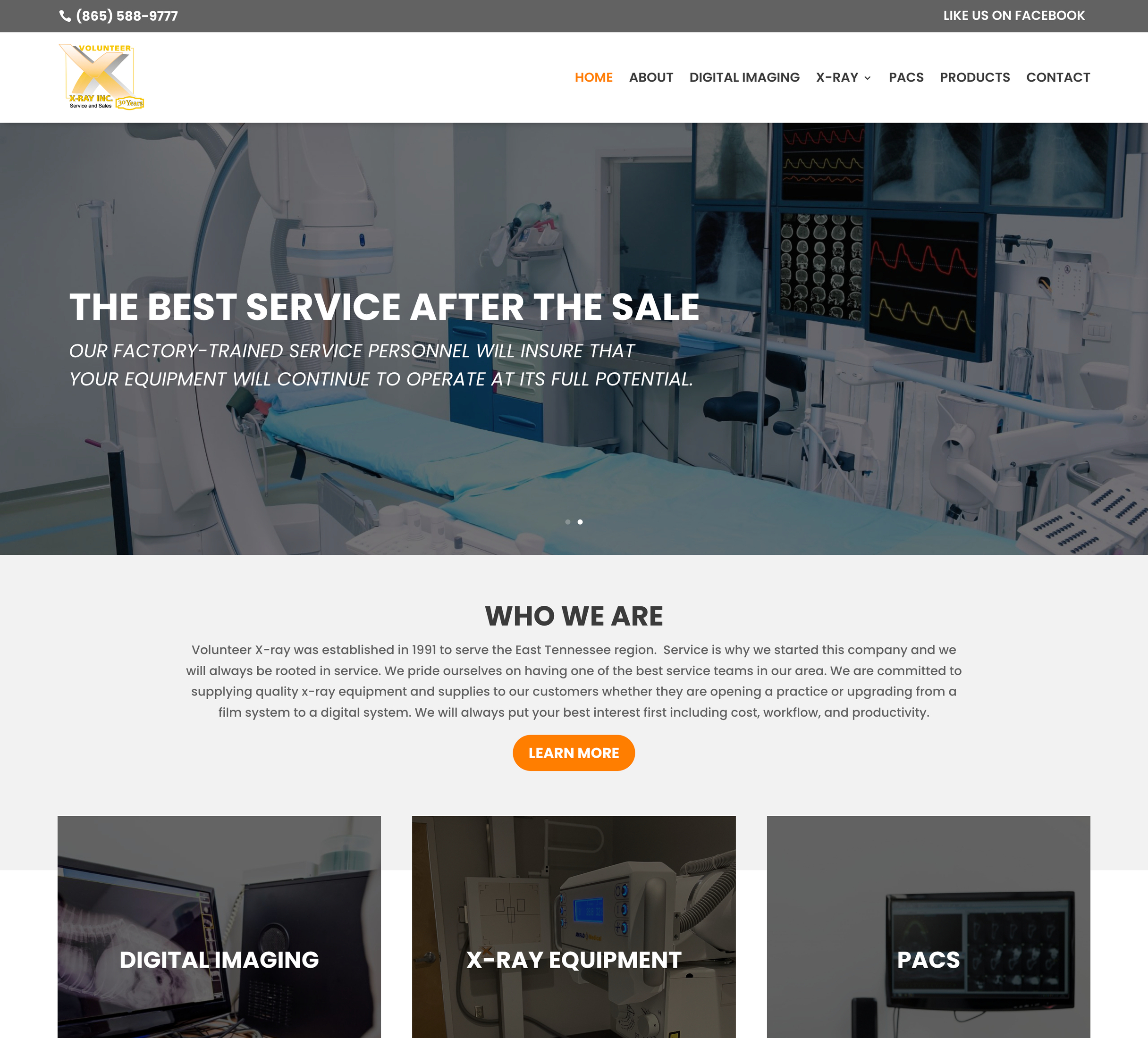 Volunteer X-ray