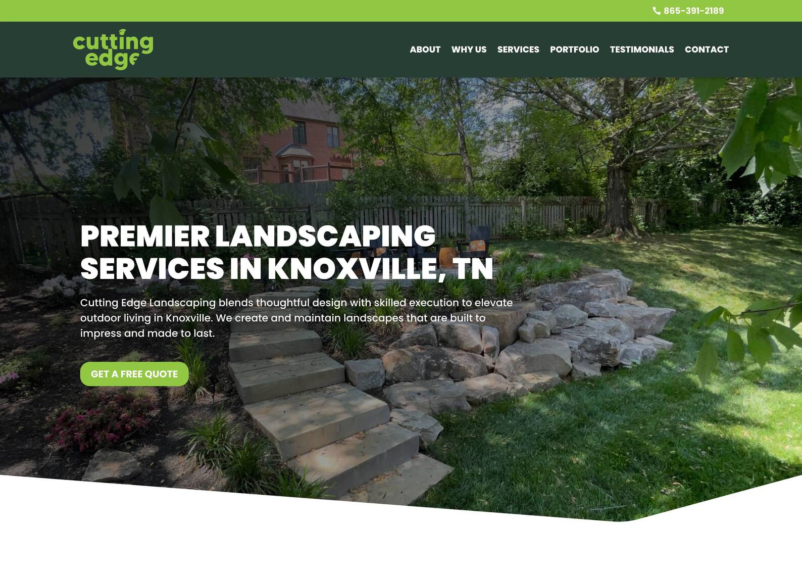 The Cutting Edge Knoxville Landscaping