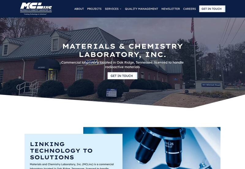 Materials and Chemistry Laboratory, Inc.