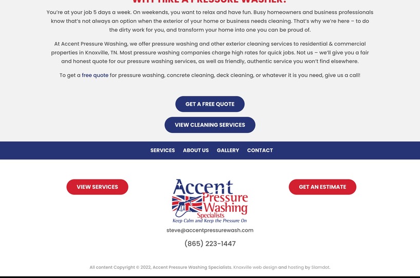 Accent Pressure Washing