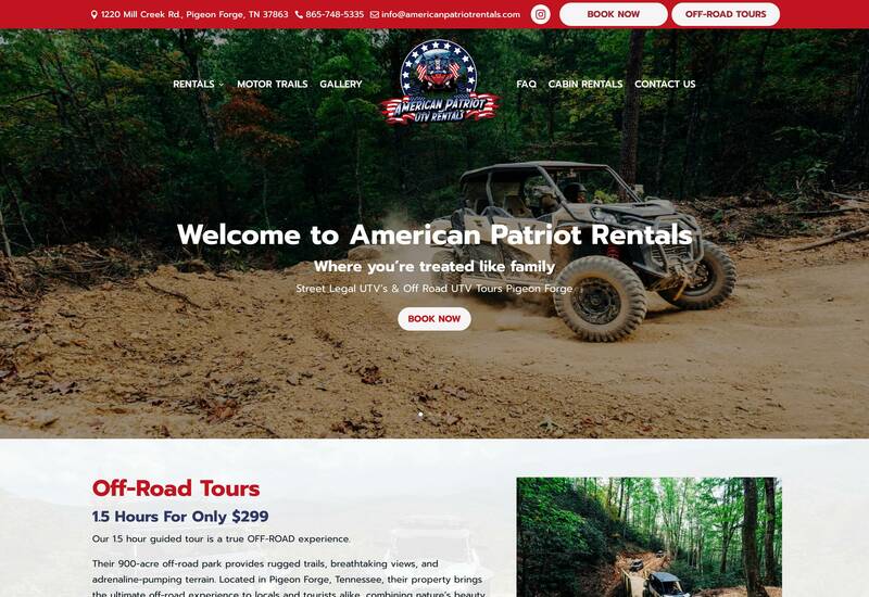 American Patriot Rentals & Smoky Mountain Adventure Rentals