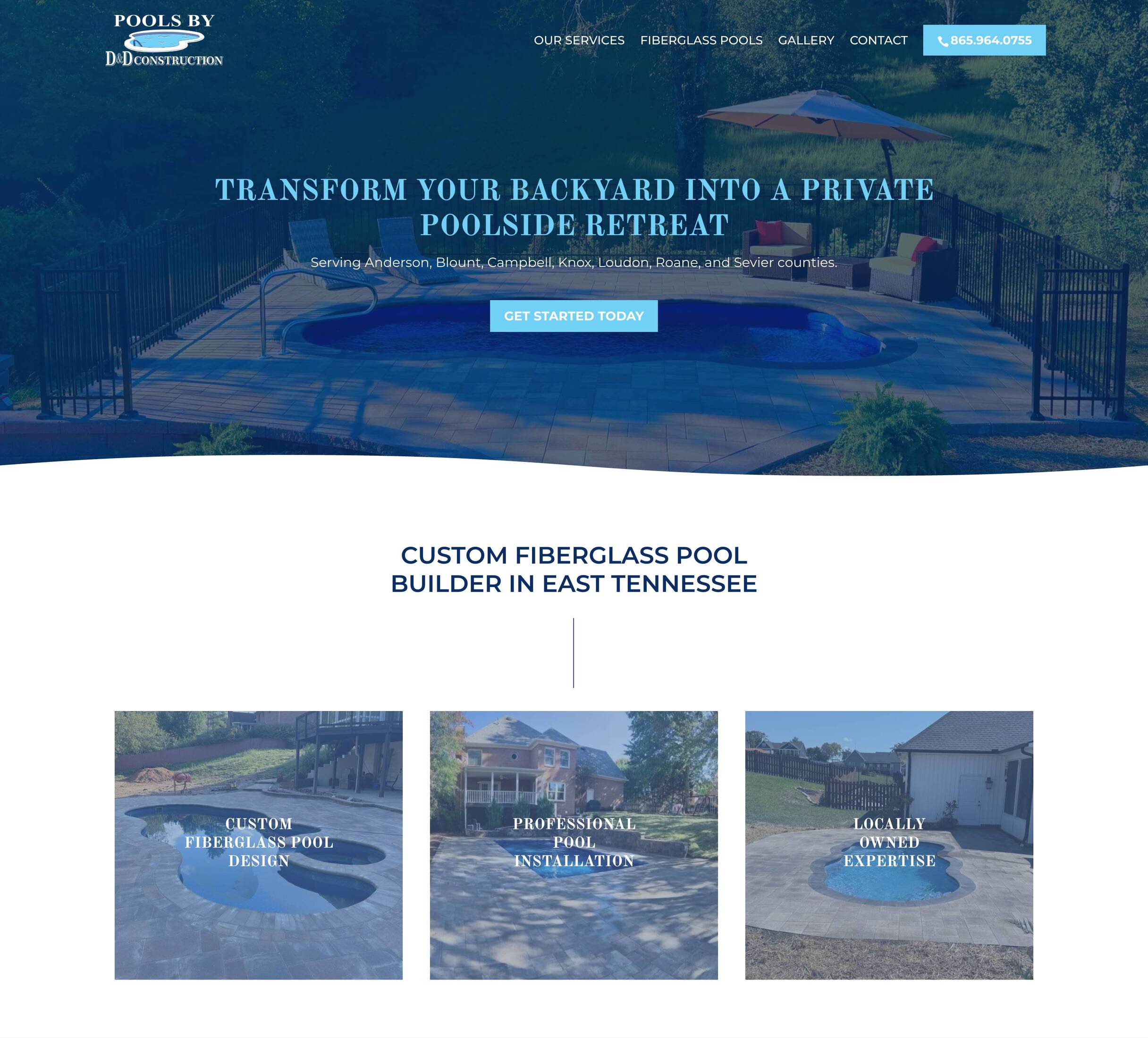 Pools by D&D Construction