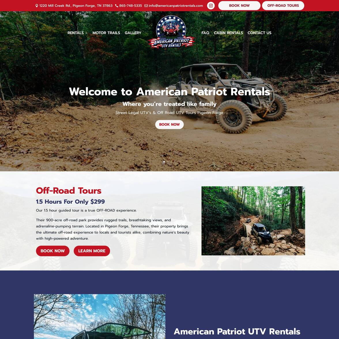 American Patriot Rentals & Smoky Mountain Adventure Rentals