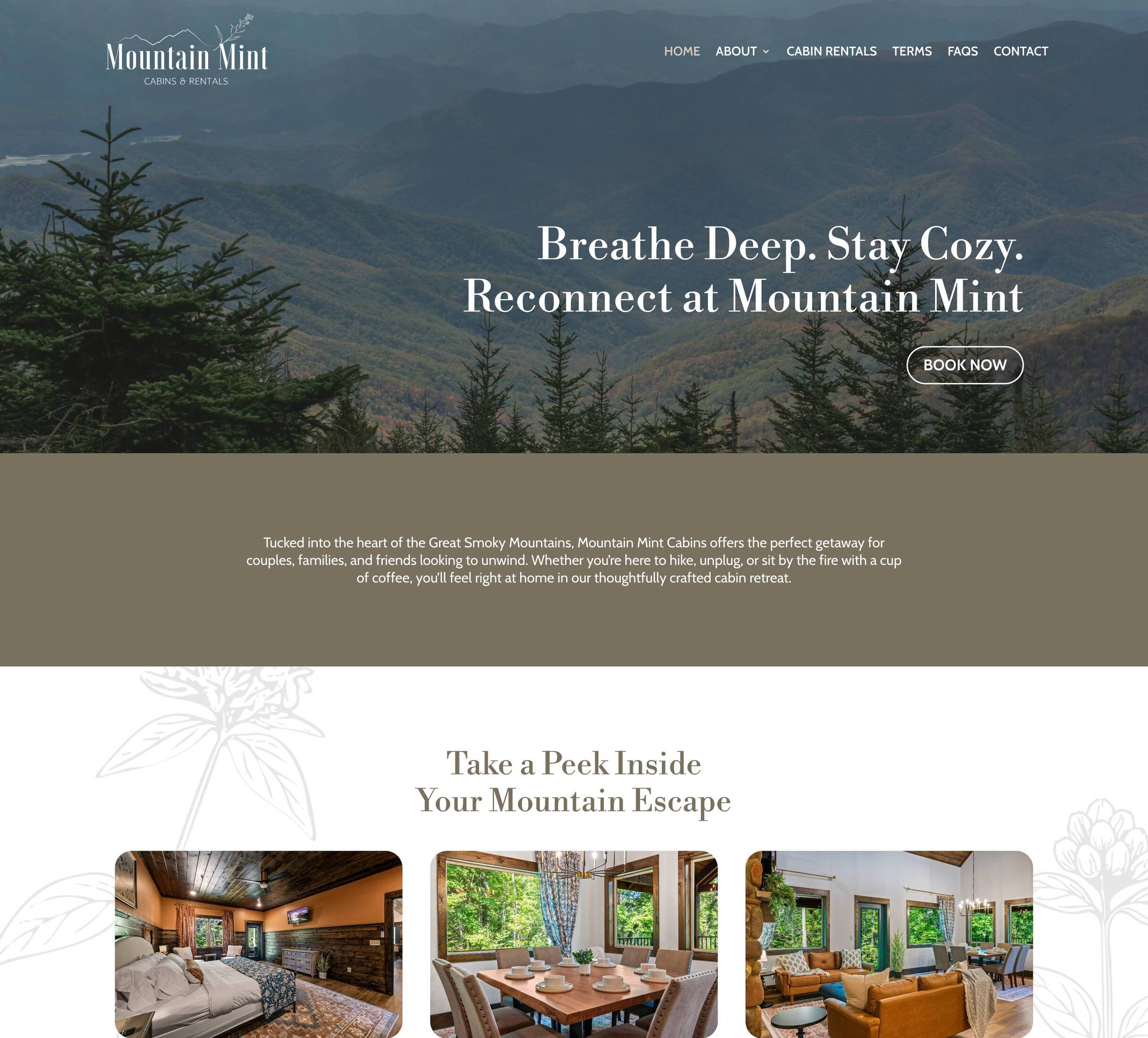 Mountain Mint Cabins