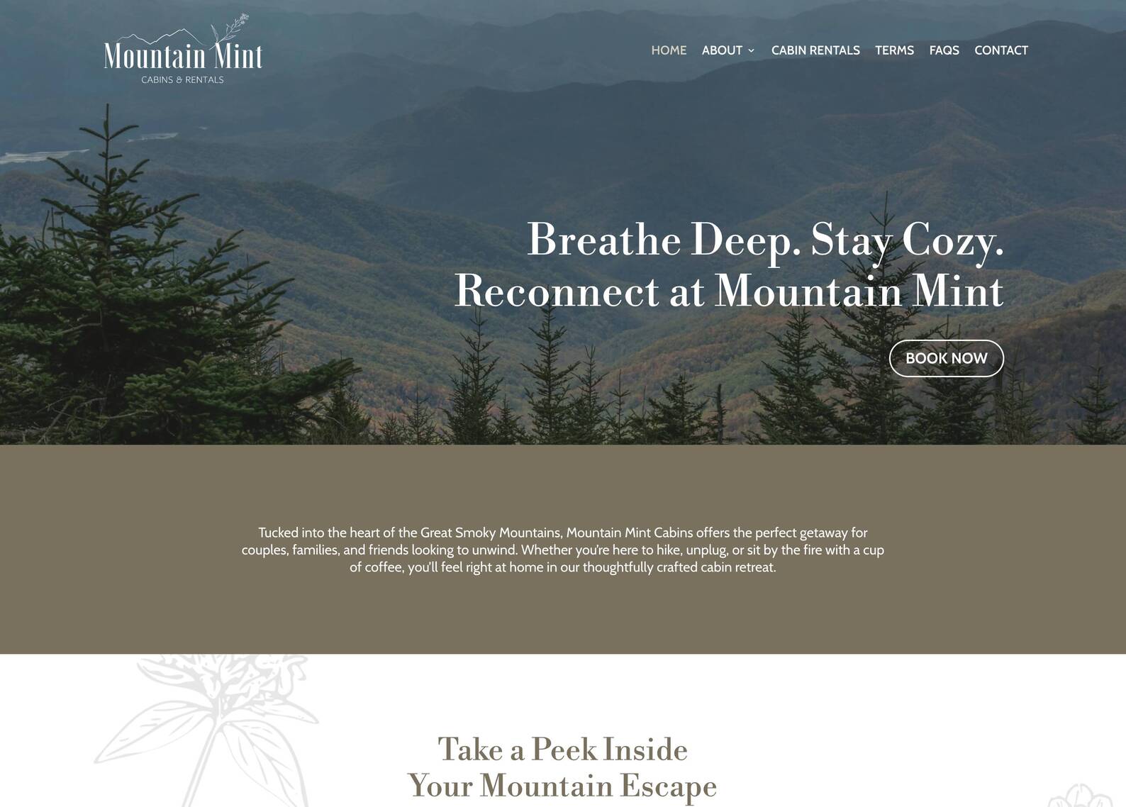 Mountain Mint Cabins