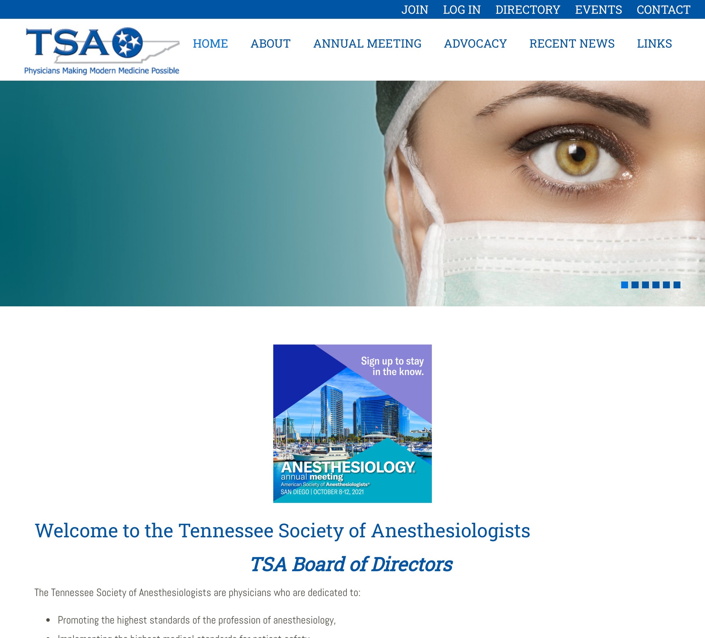 Tennessee Society of Anesthesiologists