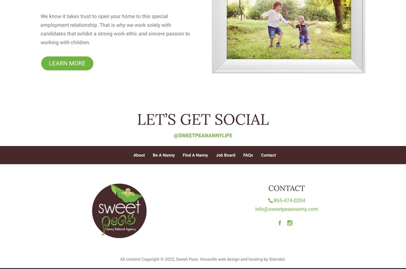 Sweet Peas Nanny Referral Agency