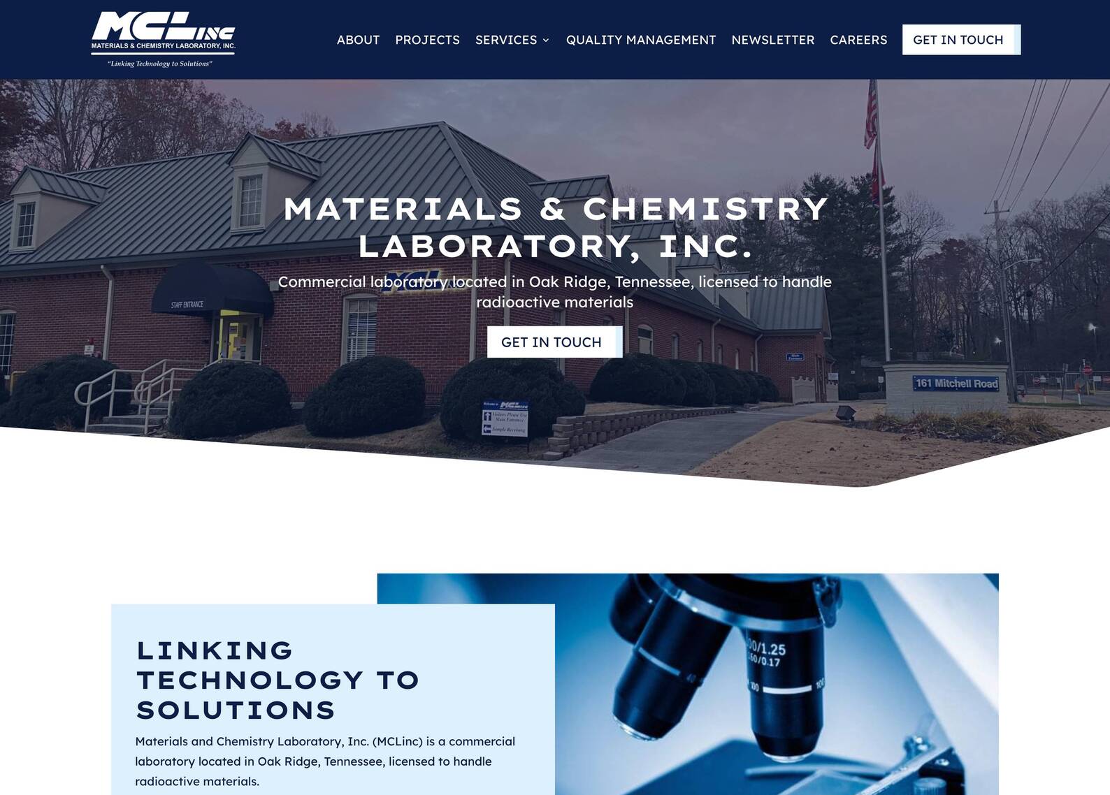 Materials and Chemistry Laboratory, Inc.
