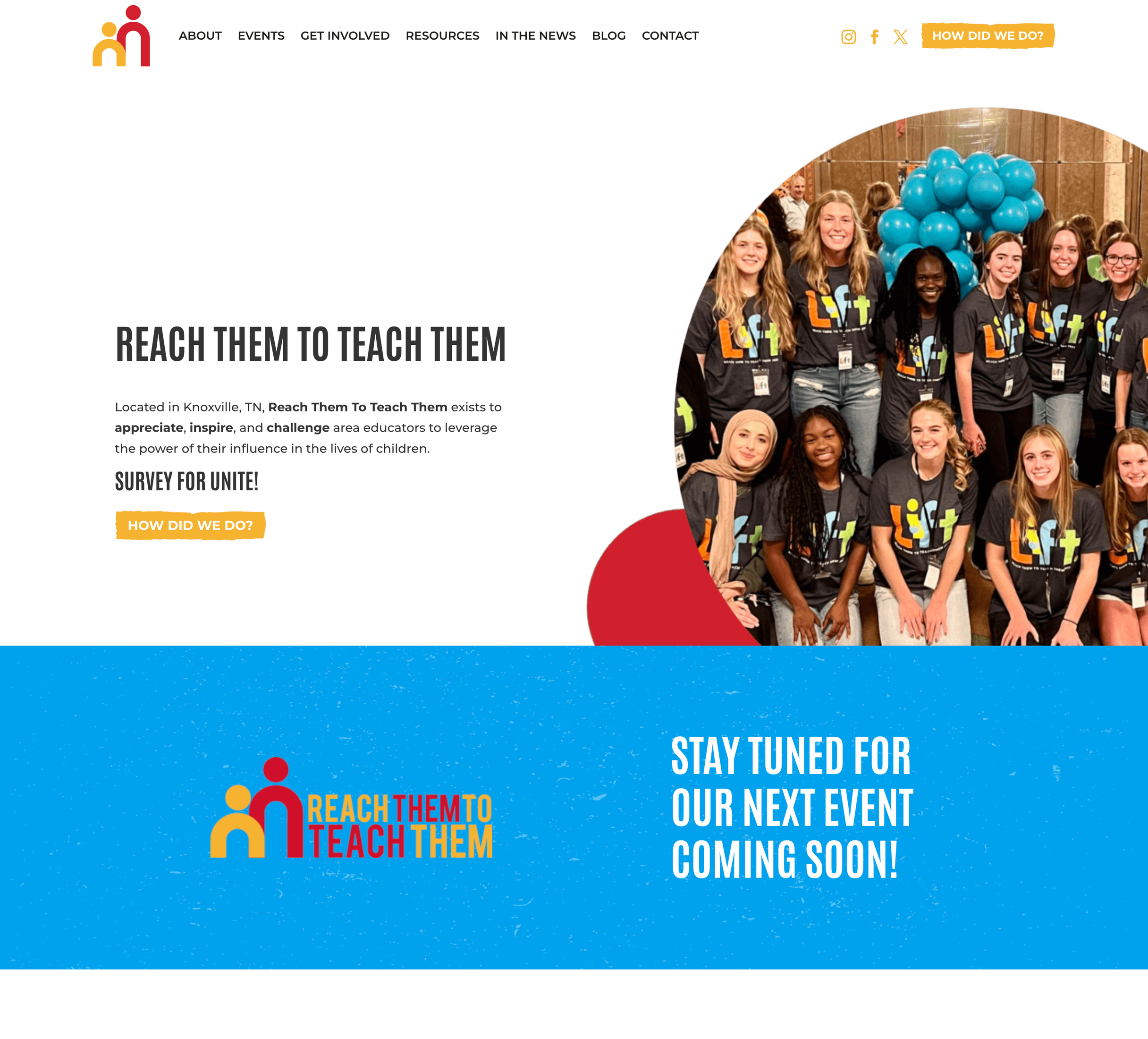 Reach Them to Teach Them