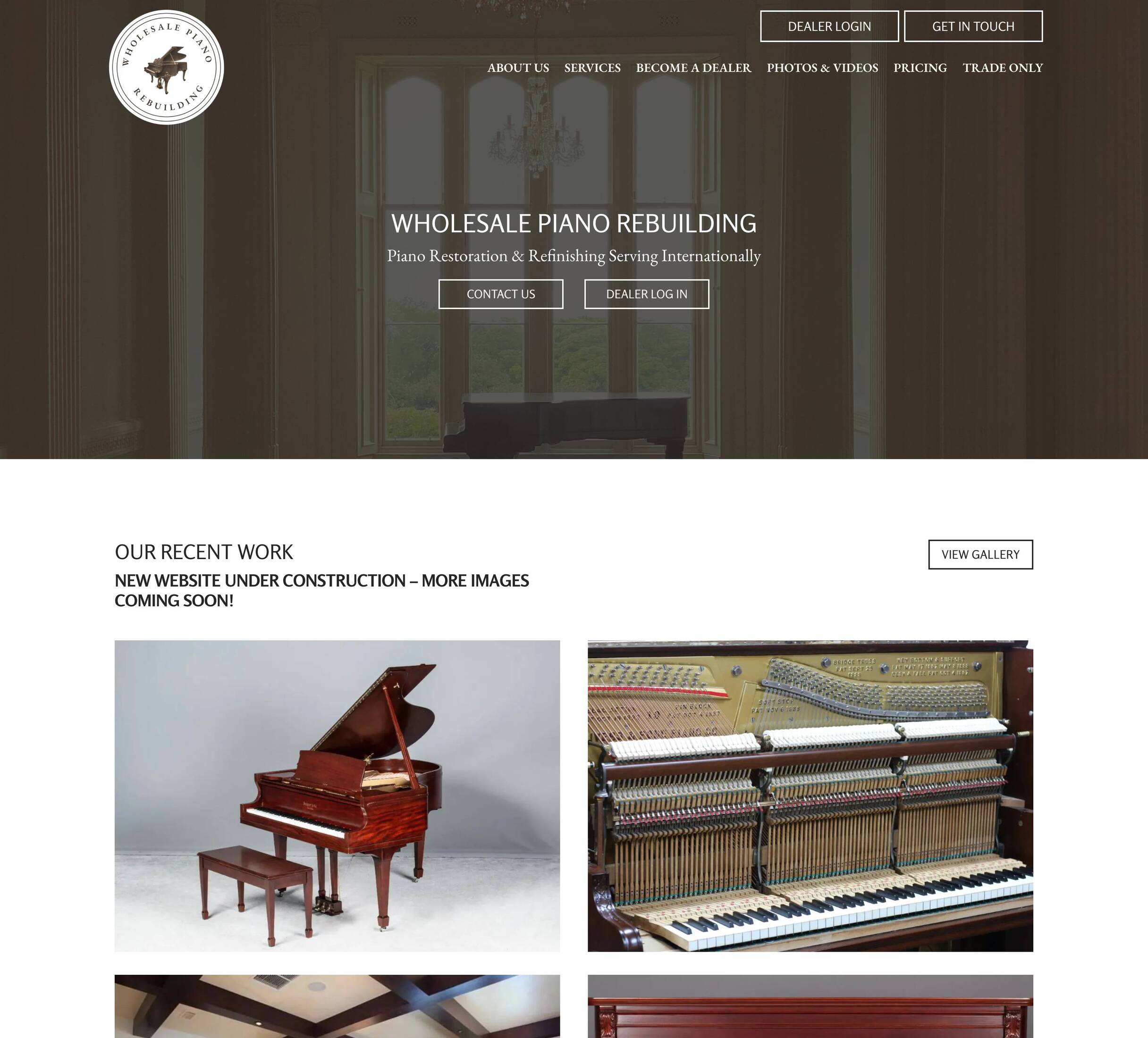 Wholesale Piano Rebuilding