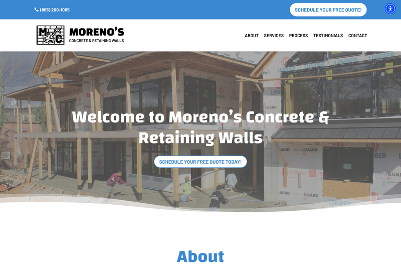Moreno's Concrete & Retaining Walls