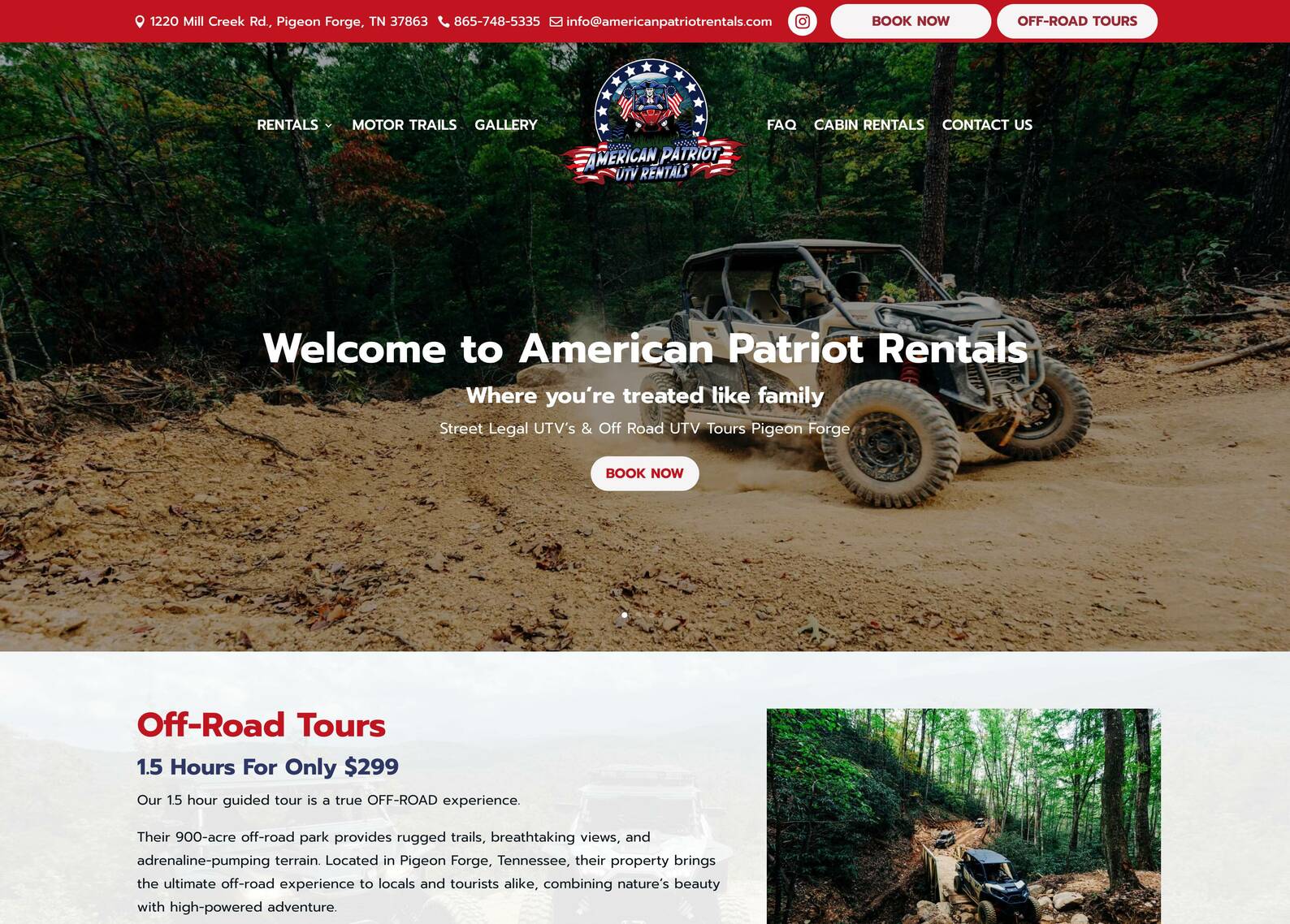 American Patriot Rentals & Smoky Mountain Adventure Rentals