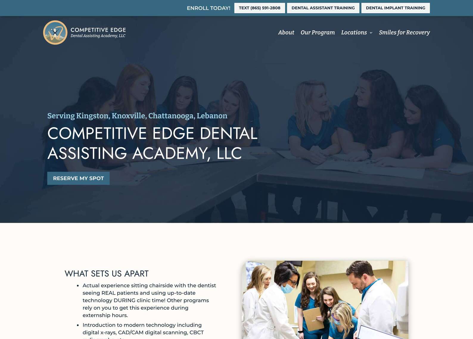 Competitive Edge Dental Assisting Academy
