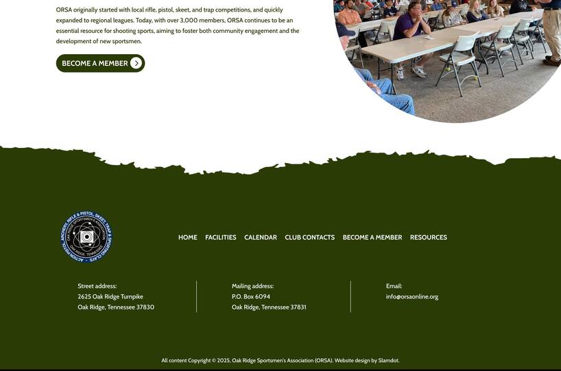 Oak Ridge Sportsmen's Association (ORSA)