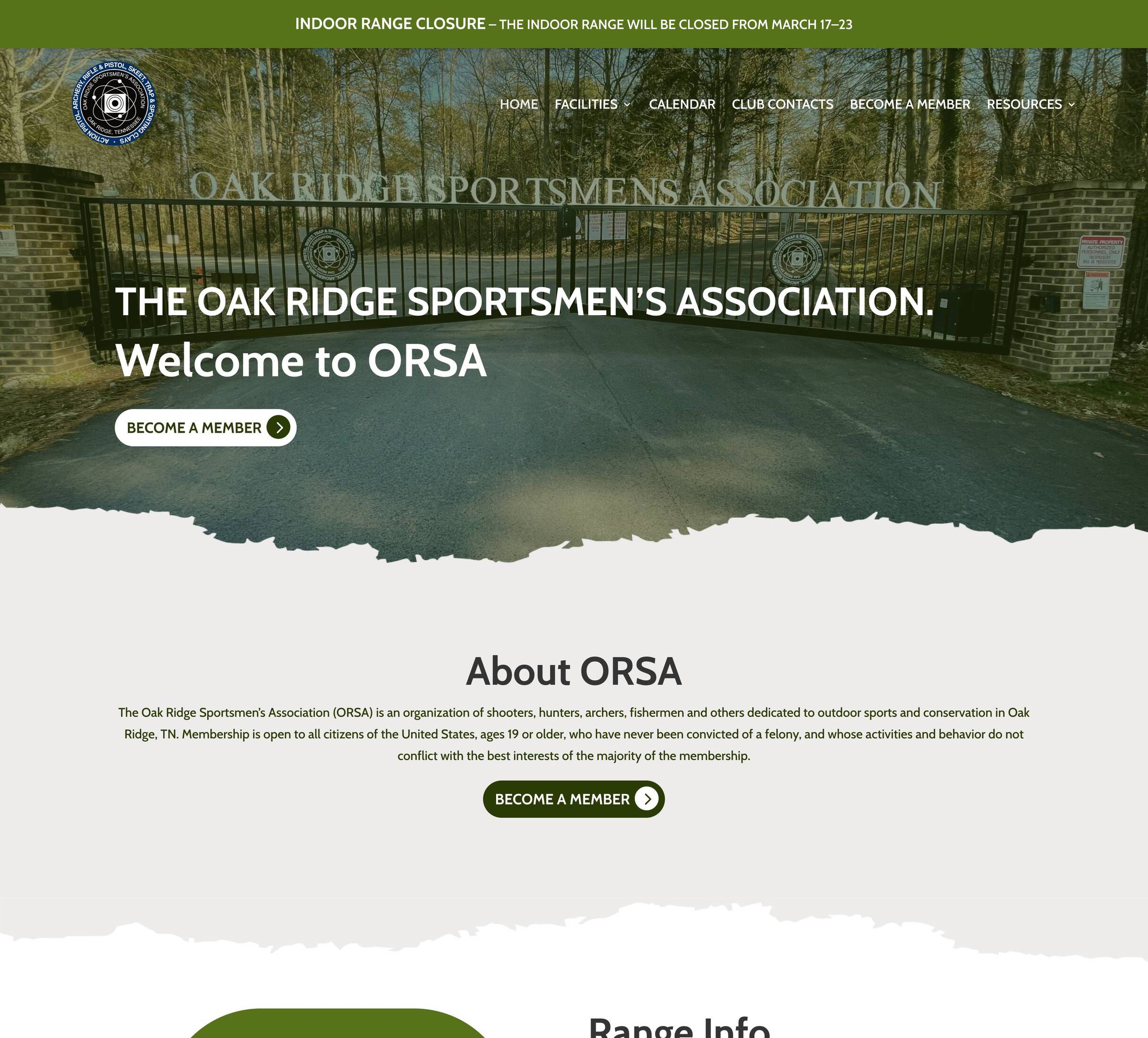 Oak Ridge Sportsmen's Association (ORSA)